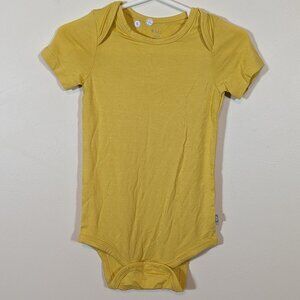 Kyte Baby Soft Bamboo Short Sleeve Bodysuit Butter 18-24M NWOT